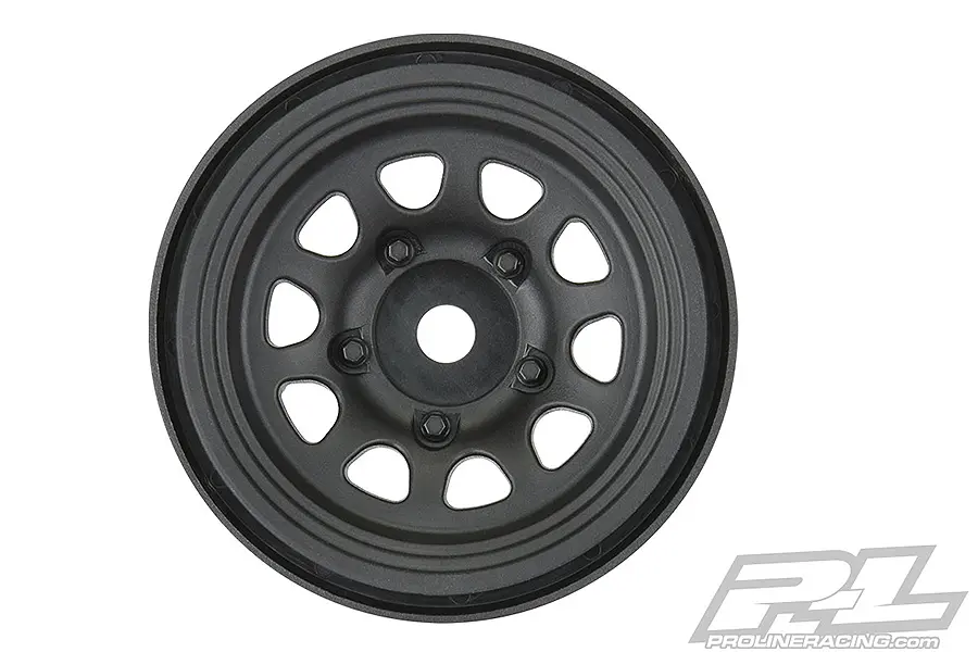 Proline Keystone 1.55" Black Plastic Internal Bead-Loc Wheel – RC Cars