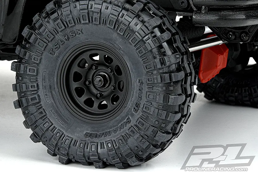 Proline Keystone 1.55" Black Plastic Internal Bead-Loc Wheel – RC Cars