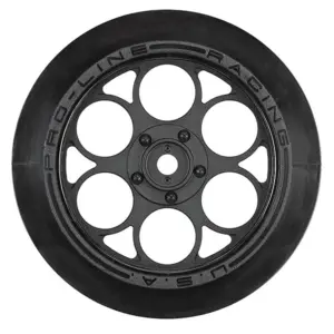 Proline Showtime Front 2.2/2.7 Black Wheels Hex Drag Car – RC Cars