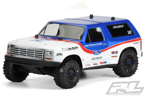 Proline 1981 Ford Bronco Clear Body Pro-2 Sc / Slash/4x4 – RC Cars