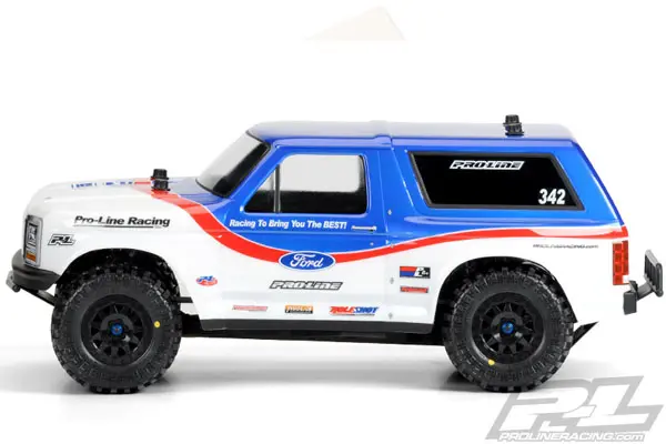 Proline 1981 Ford Bronco Clear Body Pro-2 Sc / Slash/4x4 – RC Cars