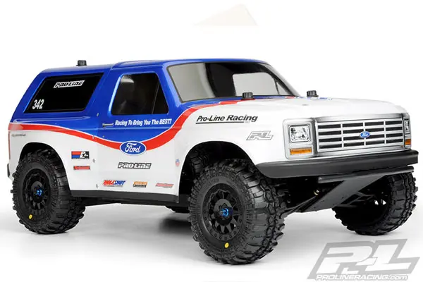 Proline 1981 Ford Bronco Clear Body Pro-2 Sc / Slash/4x4 – RC Cars