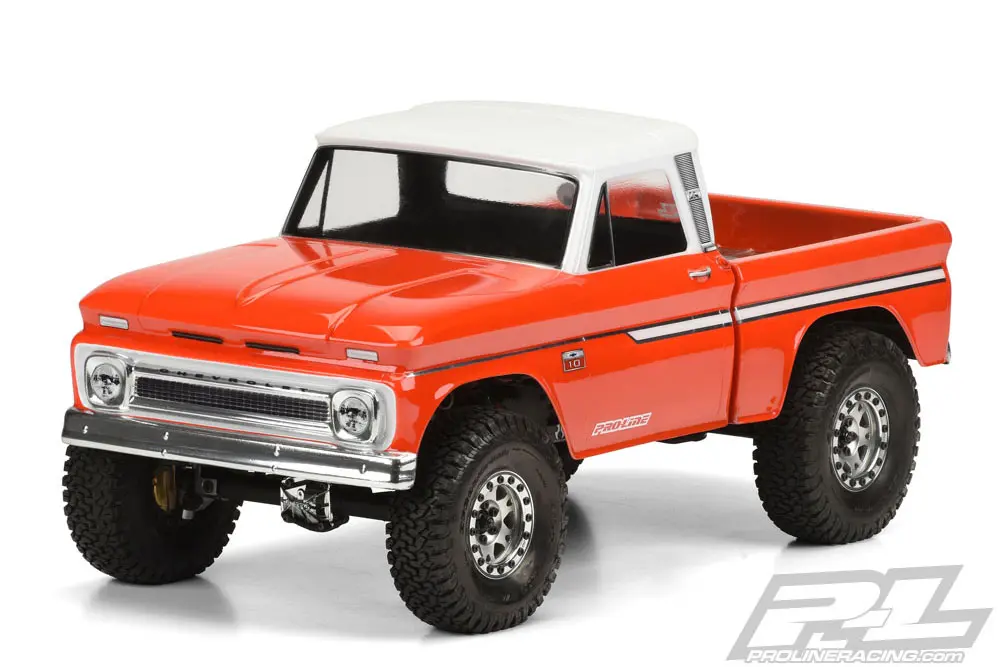 Proline 1966 Chevrolet C-10 Clear Body (Cab+bed) Scx10 313 – RC Cars
