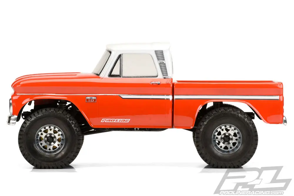 Proline 1966 Chevrolet C-10 Clear Body (Cab+bed) Scx10 313 – RC Cars