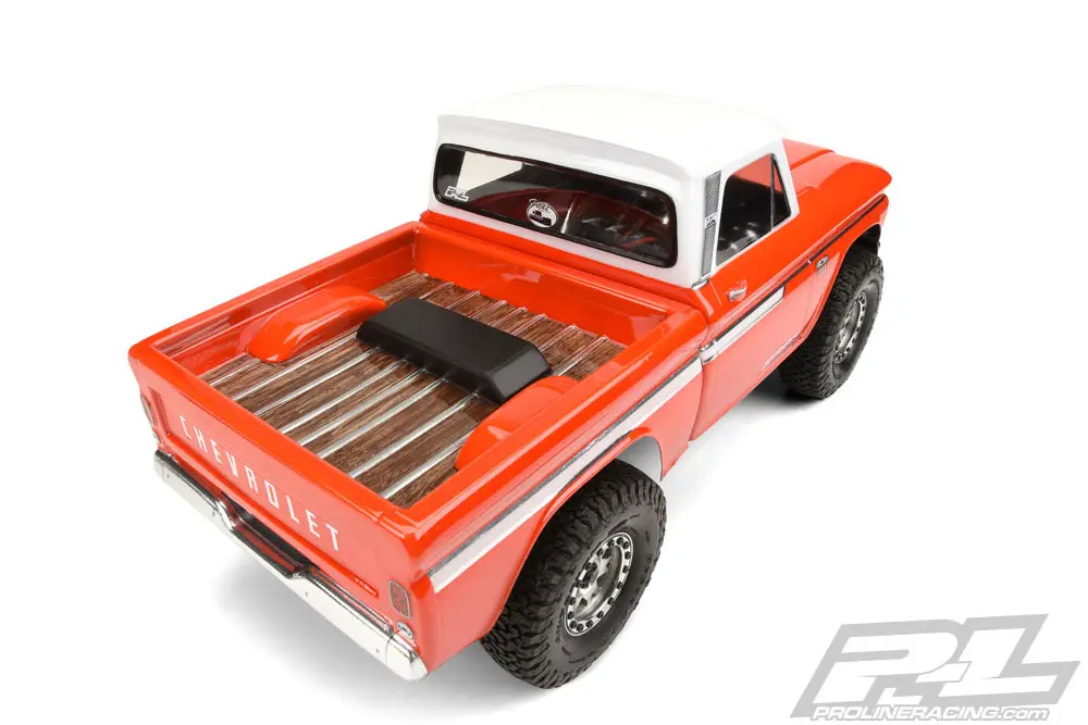 Proline 1966 Chevrolet C-10 Clear Body (Cab+bed) Scx10 313 – RC Cars