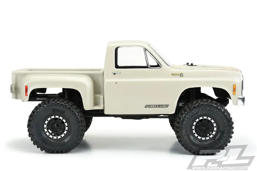 Proline 1978 Chevy K-10 Clear Body Cab&bed Crawler 313mm Wb – RC Cars