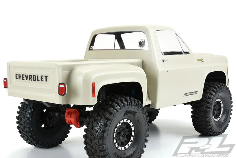 Proline 1978 Chevy K-10 Clear Body Cab&bed Crawler 313mm Wb – RC Cars