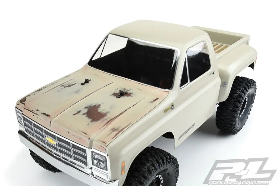 Proline 1978 Chevy K-10 Clear Body Cab&bed Crawler 313mm Wb – RC Cars