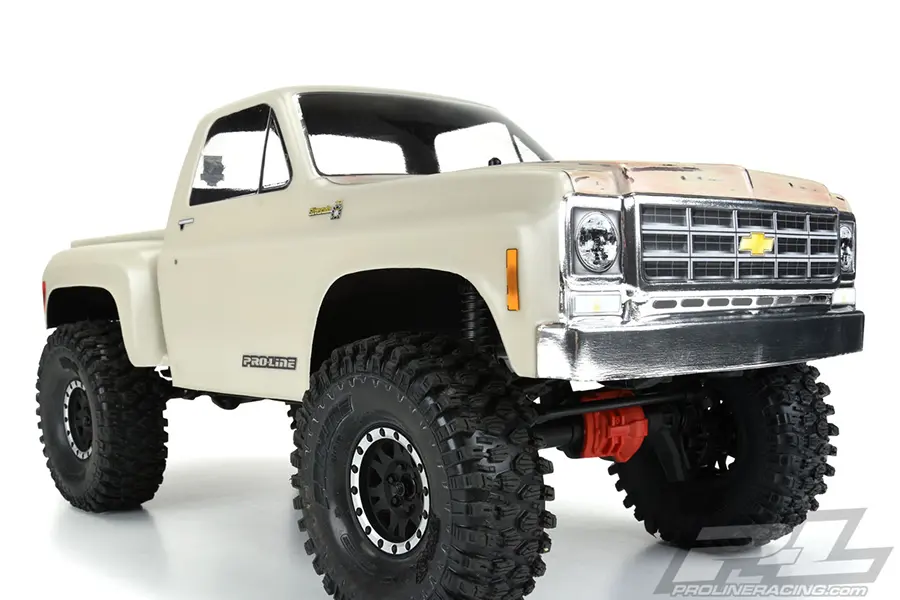 Proline 1978 Chevy K-10 Clear Body Cab&bed Crawler 313mm Wb – RC Cars