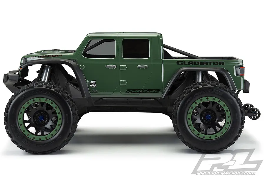 Pro-Line Precut Jeep Gladiator Rubicon Clear Shell X-Maxx – RC Cars