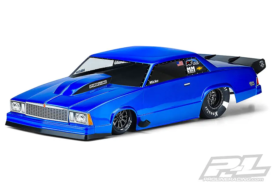 Proline Chevrolet Malibu Clear Drag Car Body for Slash/Dr10 – RC Cars