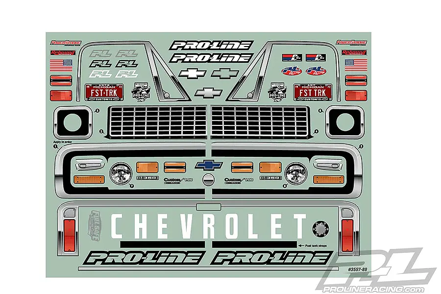 Proline 1972 Chevy C-10 Clear Drag Body for 2wd Drag Truck – RC Cars