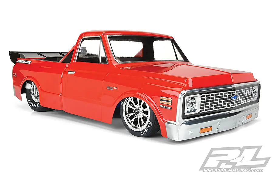 Proline 1972 Chevy C-10 Clear Drag Body for 2wd Drag Truck – RC Cars