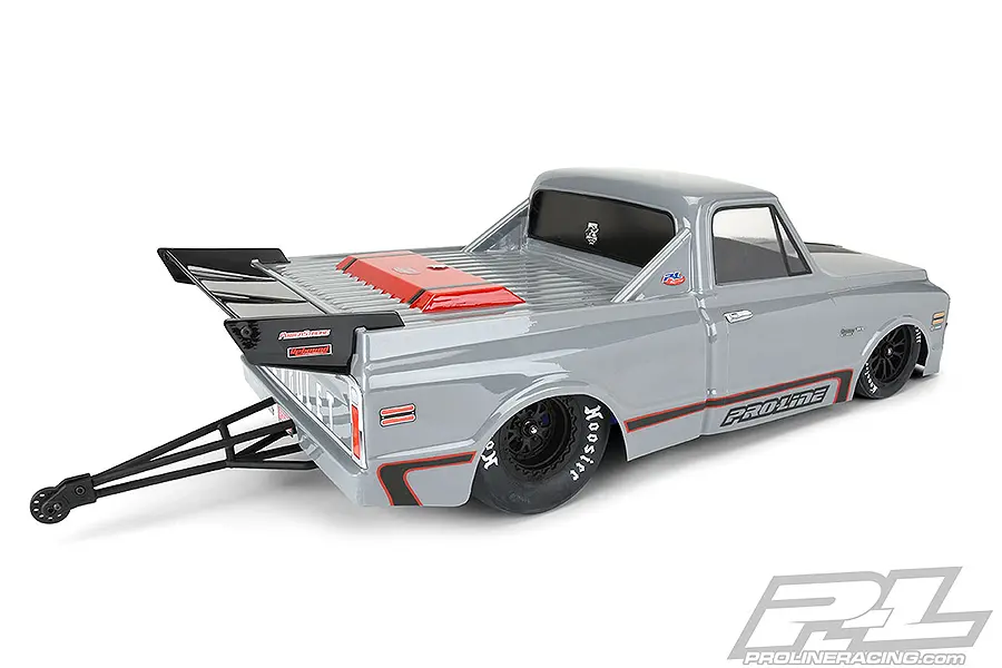 Proline 1972 Chevy C-10 Clear Drag Body for 2wd Drag Truck – RC Cars