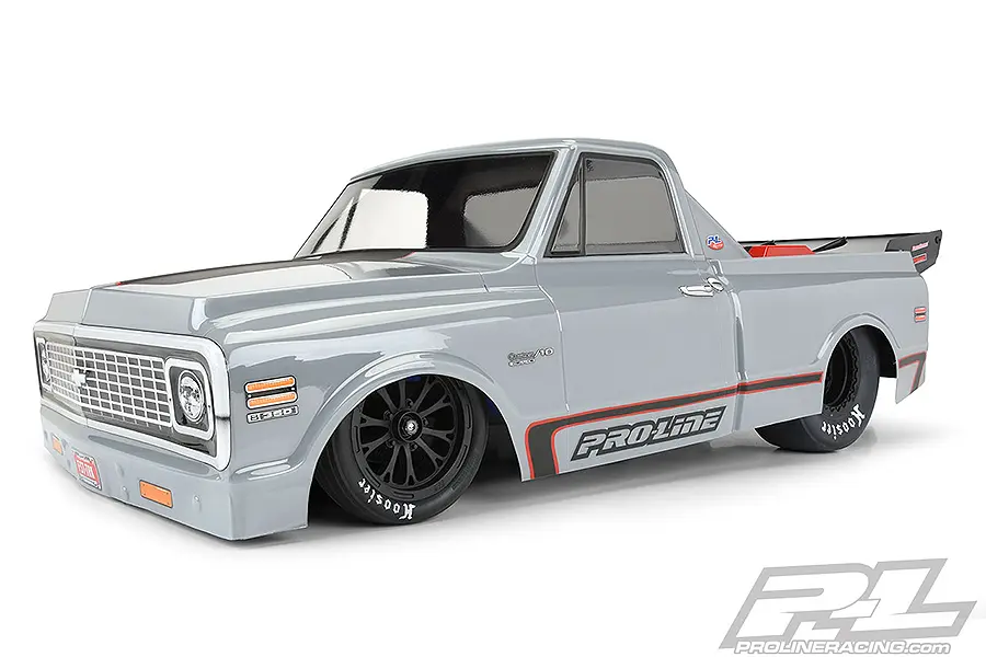 Proline 1972 Chevy C-10 Clear Drag Body for 2wd Drag Truck – RC Cars