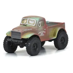 Proline 1946 Dodge Power Wagon Clear Body for Scx24 Jlu – RC Cars