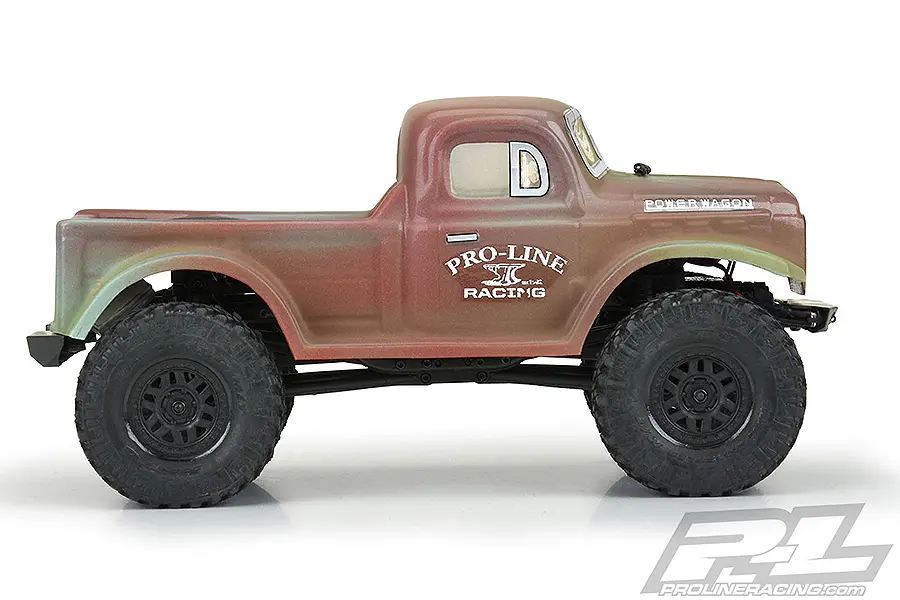 Proline 1946 Dodge Power Wagon Clear Body for Scx24 Jlu – RC Cars