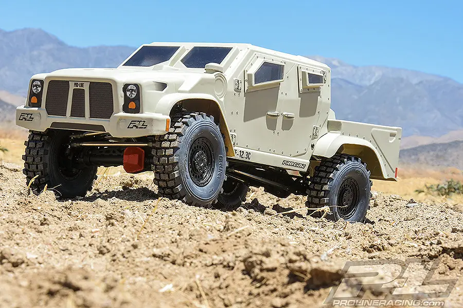 Proline Strikeforce Clear Body for 313mm W/B Crawler – RC Cars