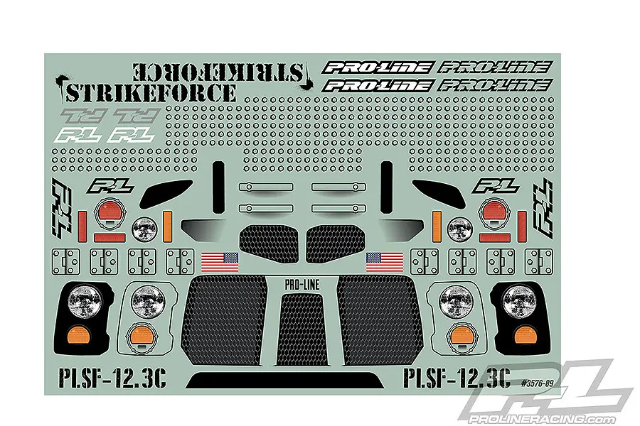 Proline Strikeforce Clear Body for 313mm W/B Crawler – RC Cars