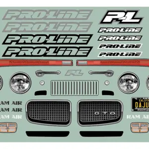 Proline 1970 Pontiac Gto Judge Clear Drag Body for 22s/Dr10 – RC Cars