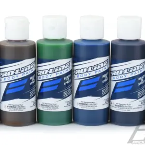 Proline Rc Body Paint Candy Colour Set (Red/Yell/Gre/Blue/Vio/Turq) – RC Cars