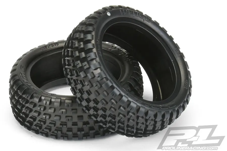 Proline 'Wedge Lp' 2.2" 4wd Z4 (Soft Carpet) Front Tyres – RC Cars