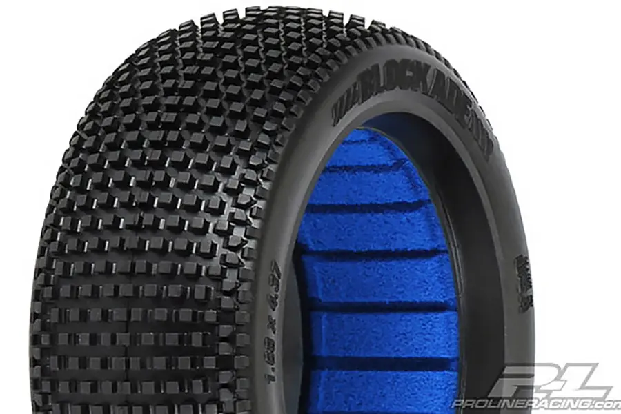 Proline 'Blockade' S4 S/Soft 1/8 Buggy Tyres W/Closed Cell – RC Cars