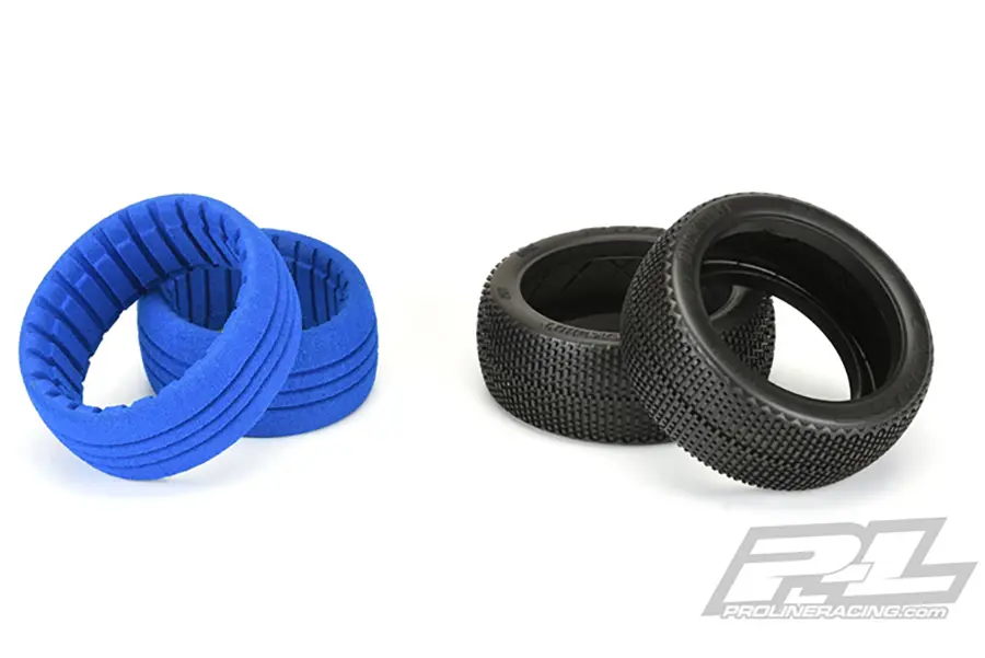 Proline 'Buck Shot' S4 S/Soft 1/8 Buggy Tyres W/Closed Cell – RC Cars