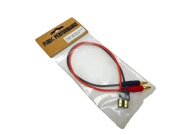 Charge Cable 30cm Pink Performance - Banana to Tamiya – view 2