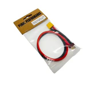 Charge cable 30cm Pink Performance - XT60 to Tamiya