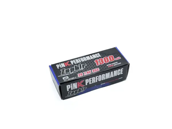 Pink Performance Zephir Lipo 2s 7.4v-1300-35c (Jst) 72x34x15mm 71g – view 2