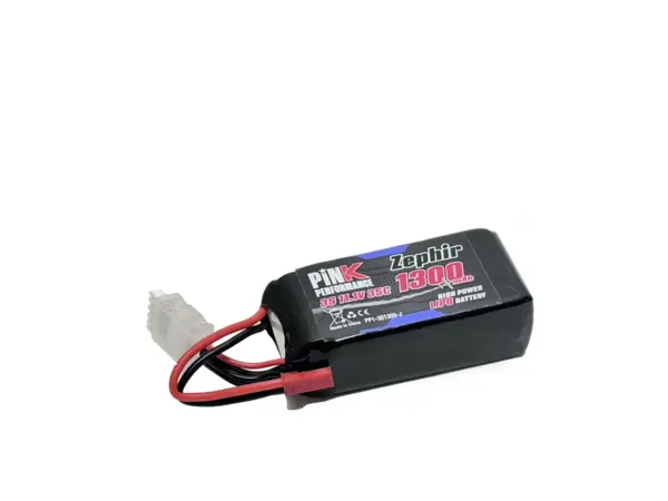 Pink Performance Zephir Lipo 3s 11.1v-1300-35c (Jst) 72x34x24mm 106g – view 3