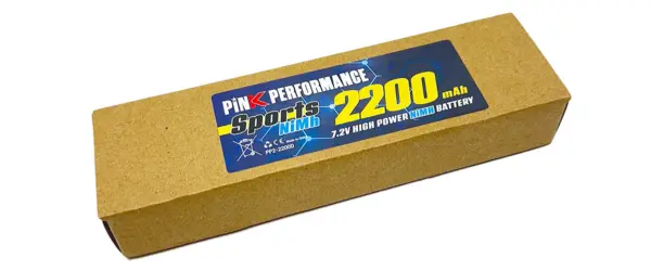 Pink Performance Sports Nimh 7.2v-2200mah (Deans) 270g – view 2