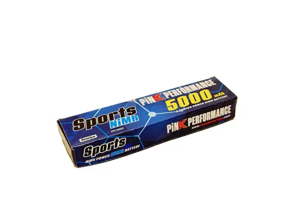 Pink Performance Sports NiMh 7.2V-5000Mah (Tamiya) 139x48x25mm 440g – view 2