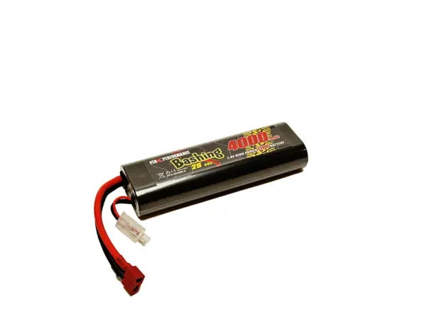 Pink Bashing Lipo 2s 7.4v-4000-50c (Deans) 139x47x25mm 240g Round – view 5