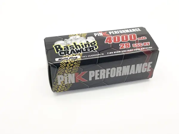 Pink Bashing Crawler LiPo 2S 7.6V-4000-55C (Multi) 96x42x21mm Shorty – view 3