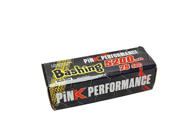 Pink Bashing LiPo 2S 7.4V-5200-50C (Multi) 139x47x25mm 310g – view 2