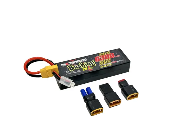 Pink Bashing Lipo 2s 7.4v-6300-50c (Multi) 139x47x25mm 325g – view 3