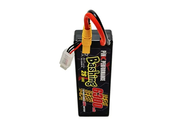 Pink Bashing Lipo 2s 7.4v-6300-50c (Multi) 139x47x25mm 325g – view 5