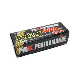 Pink Bashing Lipo 3s 11.1v-5000-50c (Multi) Lp 139x47x28mm 380g