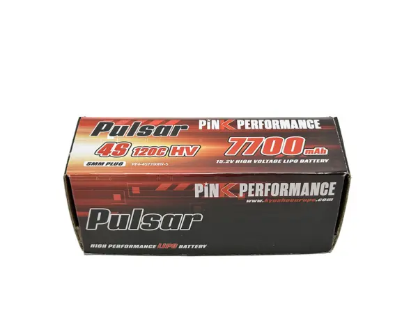 Pink Performance Pulsar Lipo 4s 15.2v-7700-130c(5mm) 139x47x48mm 600g – view 4