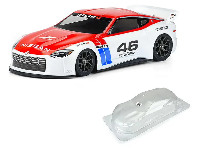 Proline 2023 Nissan Z Clear Body Arrma Vendetta/Infraction – RC Cars