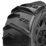 Proline Dumont Paddle Sand/Snow on 5.7" Raid Black Wheels – RC Cars