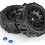 Proline Dumont Paddle Sand/Snow on 5.7" Raid Black Wheels – RC Cars