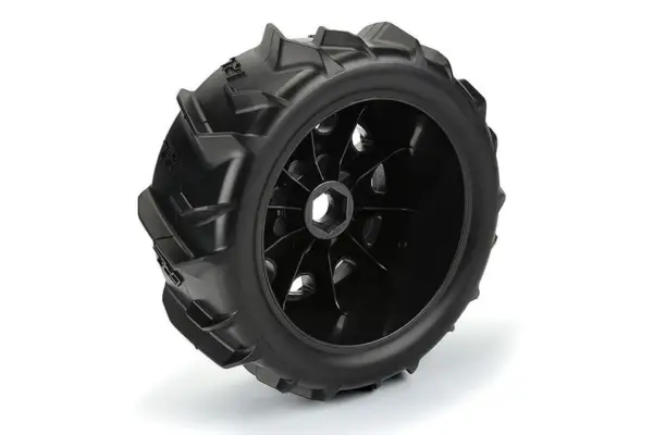 Proline Dumont Paddle Sand/Snow on 5.7" Raid Black Wheels – view 6