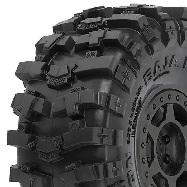 Proline Mickey Thompson Baja Pro X 1.9" G8 on BLK Holcomb Wheels – RC Cars