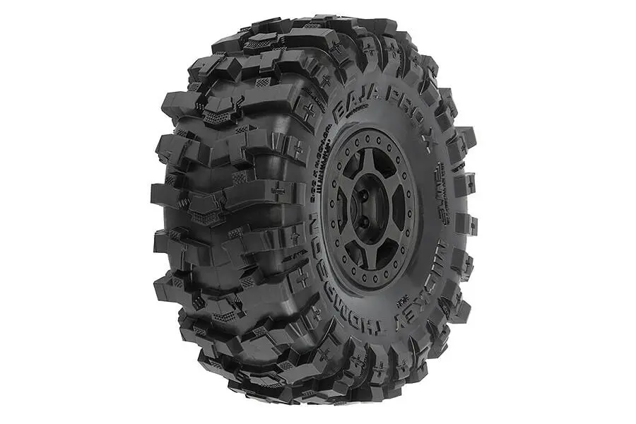 Proline Mickey Thompson Baja Pro X 1.9" G8 on BLK Holcomb Wheels – RC Cars