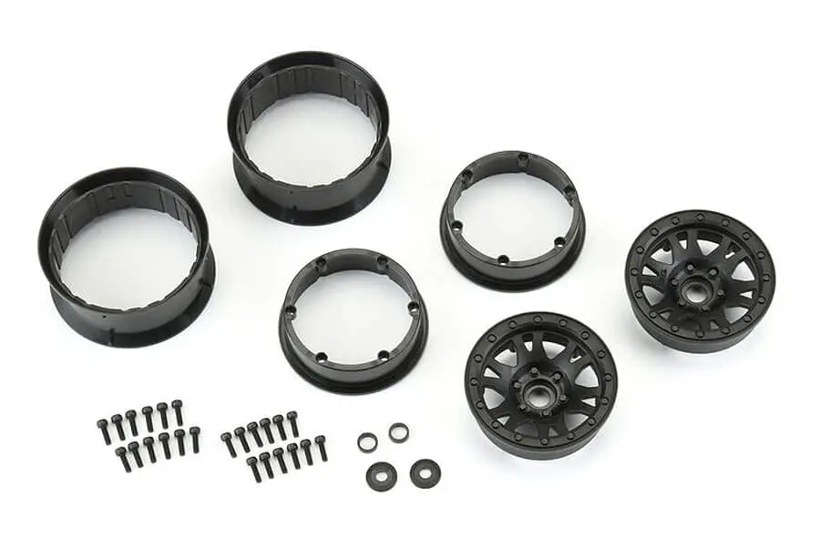 Proline Impulse 2.2" Black Internal Bead-Loc 12mm Wheels – RC Cars