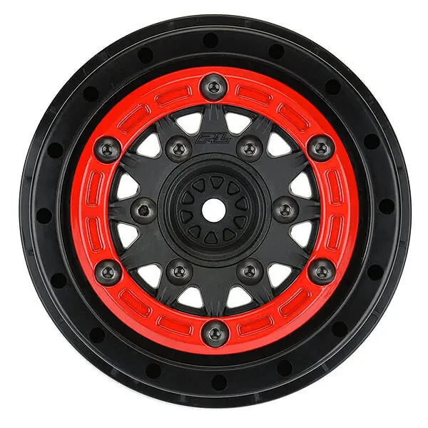 Proline Raid 2.2/3.0" Red/Black Bead-Loc 6x30 Hex Sc Wheels – RC Cars