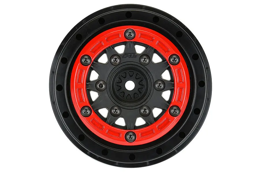 Proline Raid 2.2/3.0" Red/Black Bead-Loc 6x30 Hex Sc Wheels – RC Cars